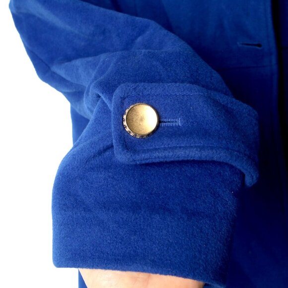 Marciano Wool Angora Peacoat Jacket Coat Military Style Winter Fashion - Picture 16 of 16